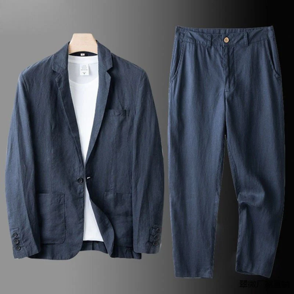 CONOR™™ | Men's Pure Linen Coord