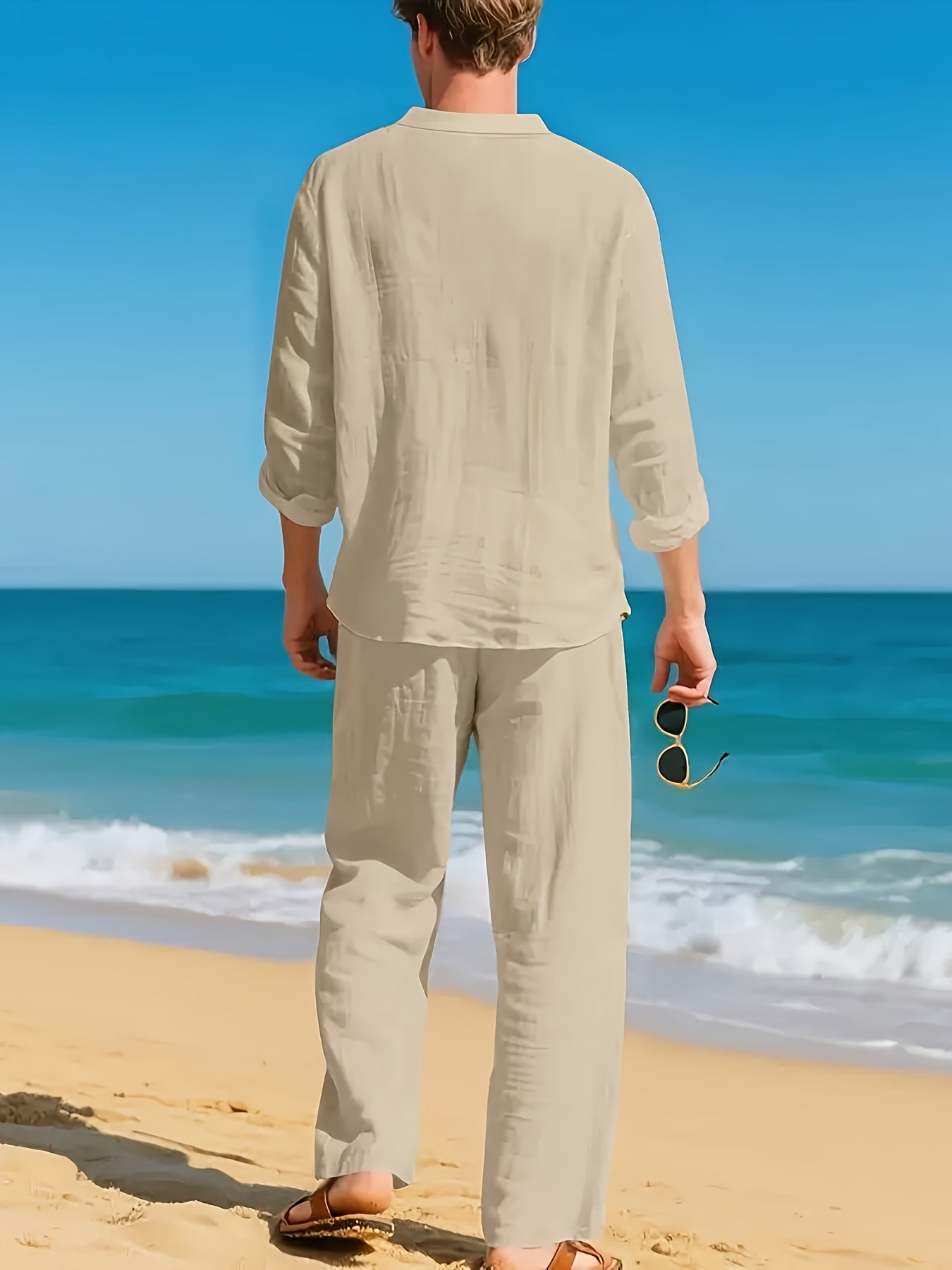 CONOR™™ | Men's Coords Woven Linen