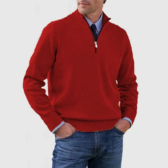 CONOR™ | CASUAL HALF-ZIP SWEATER