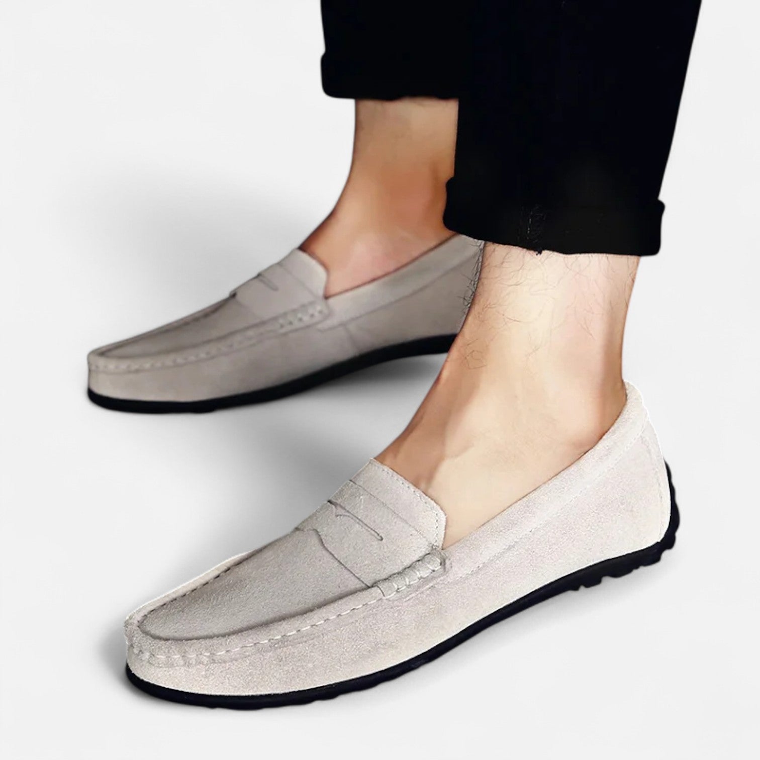 CONOR™™ | Suede Slip-Ons