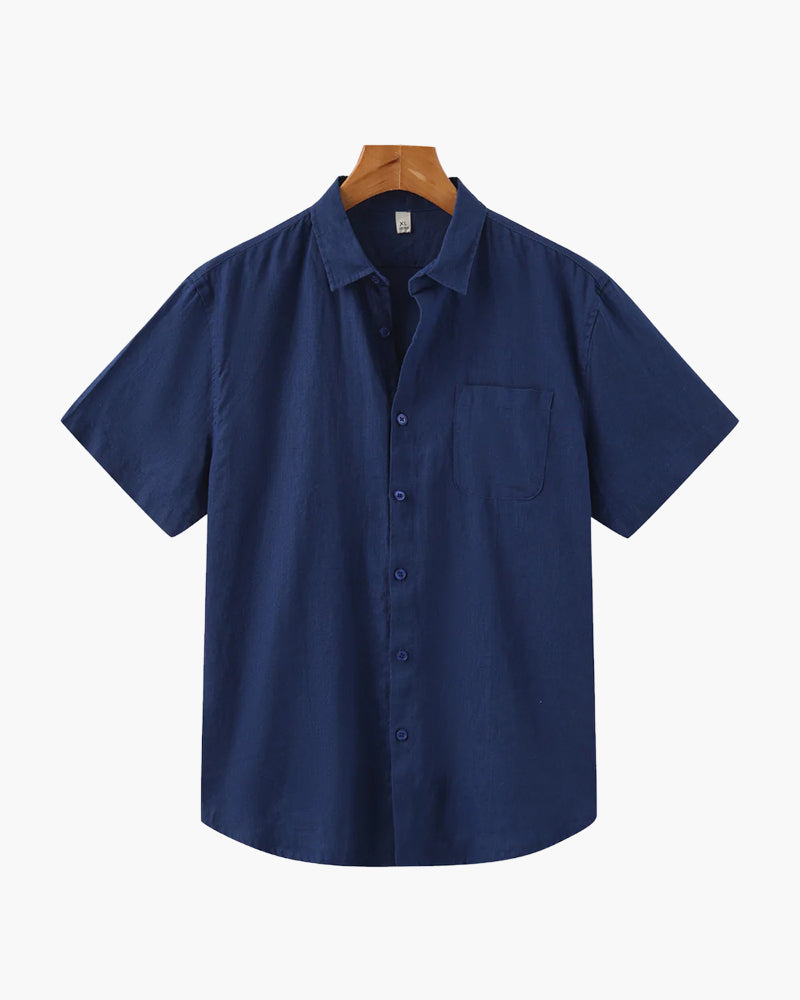 CONOR™ | LINEN SHIRT (SHORTSLEEVE)