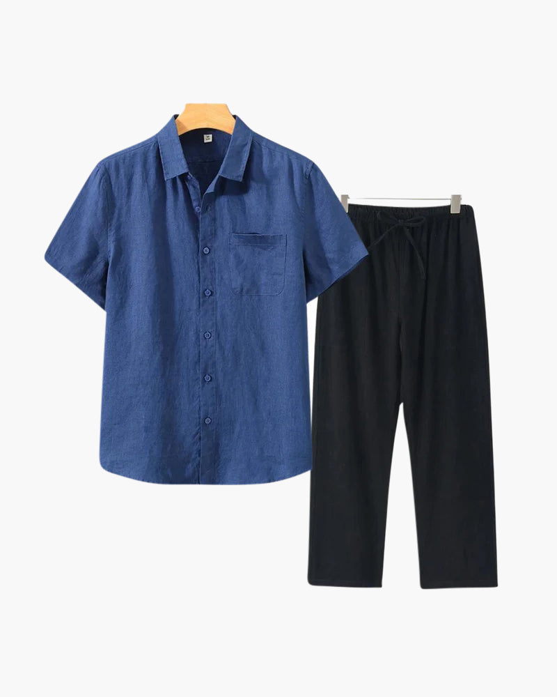 CONOR™ | LINEN COMBO (SHORTSLEEVE)