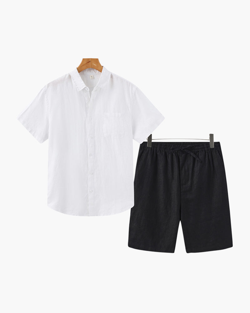 CONOR™ | LINEN COMBO (SHORTS)