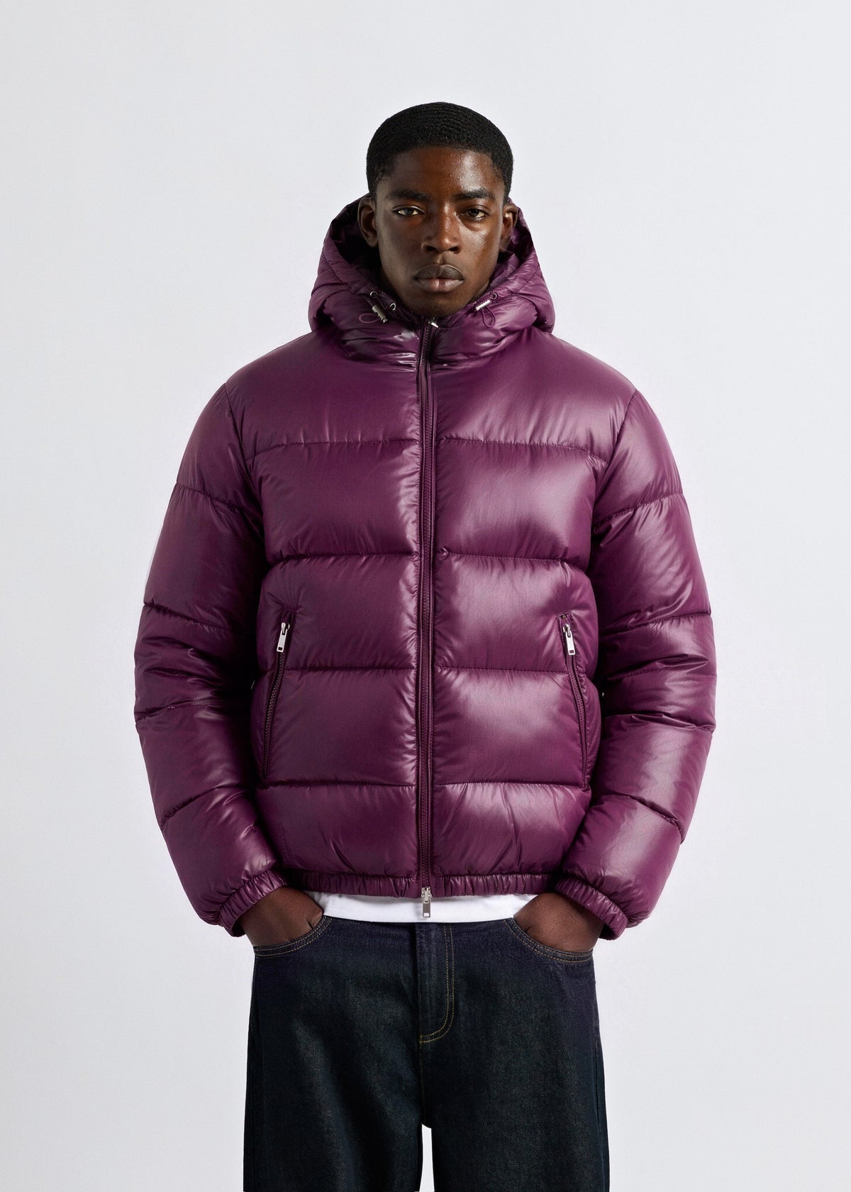 CONOR™ | Glossy Puffer Jacket