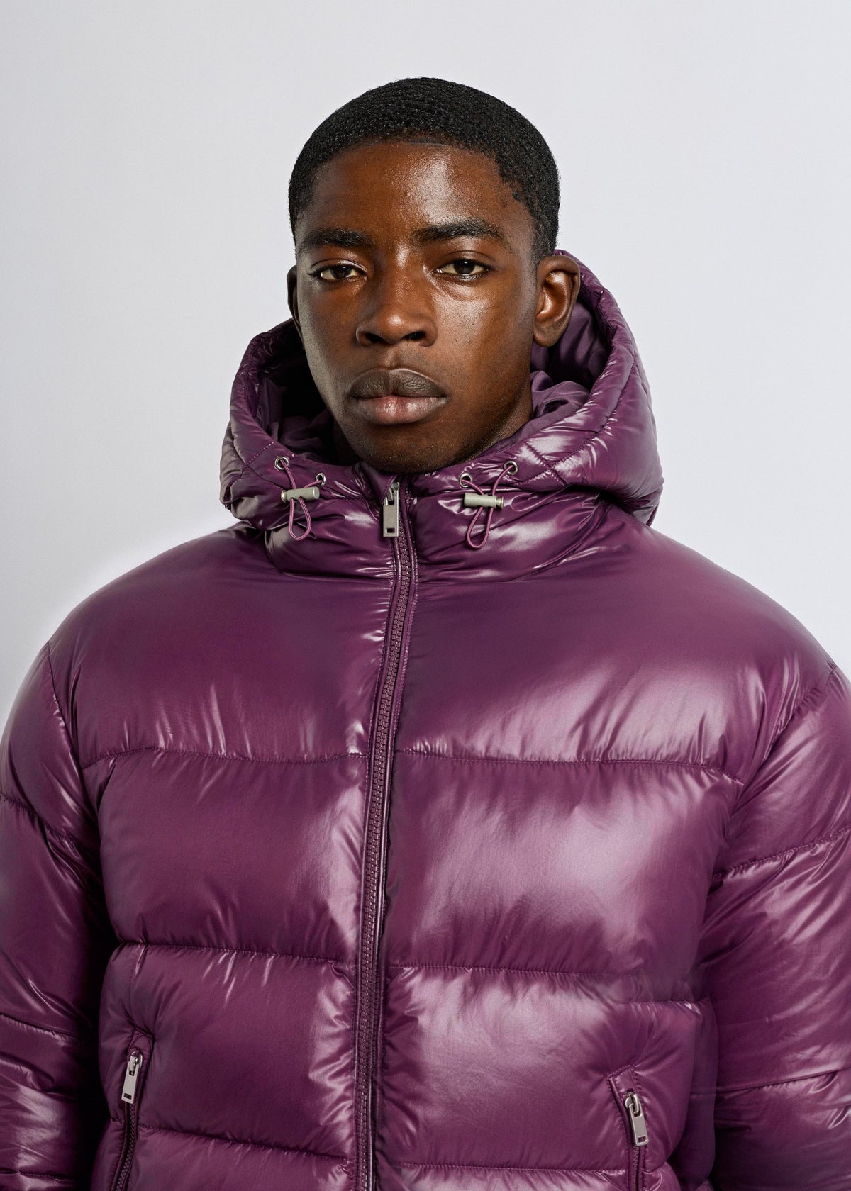 CONOR™ | Glossy Puffer Jacket