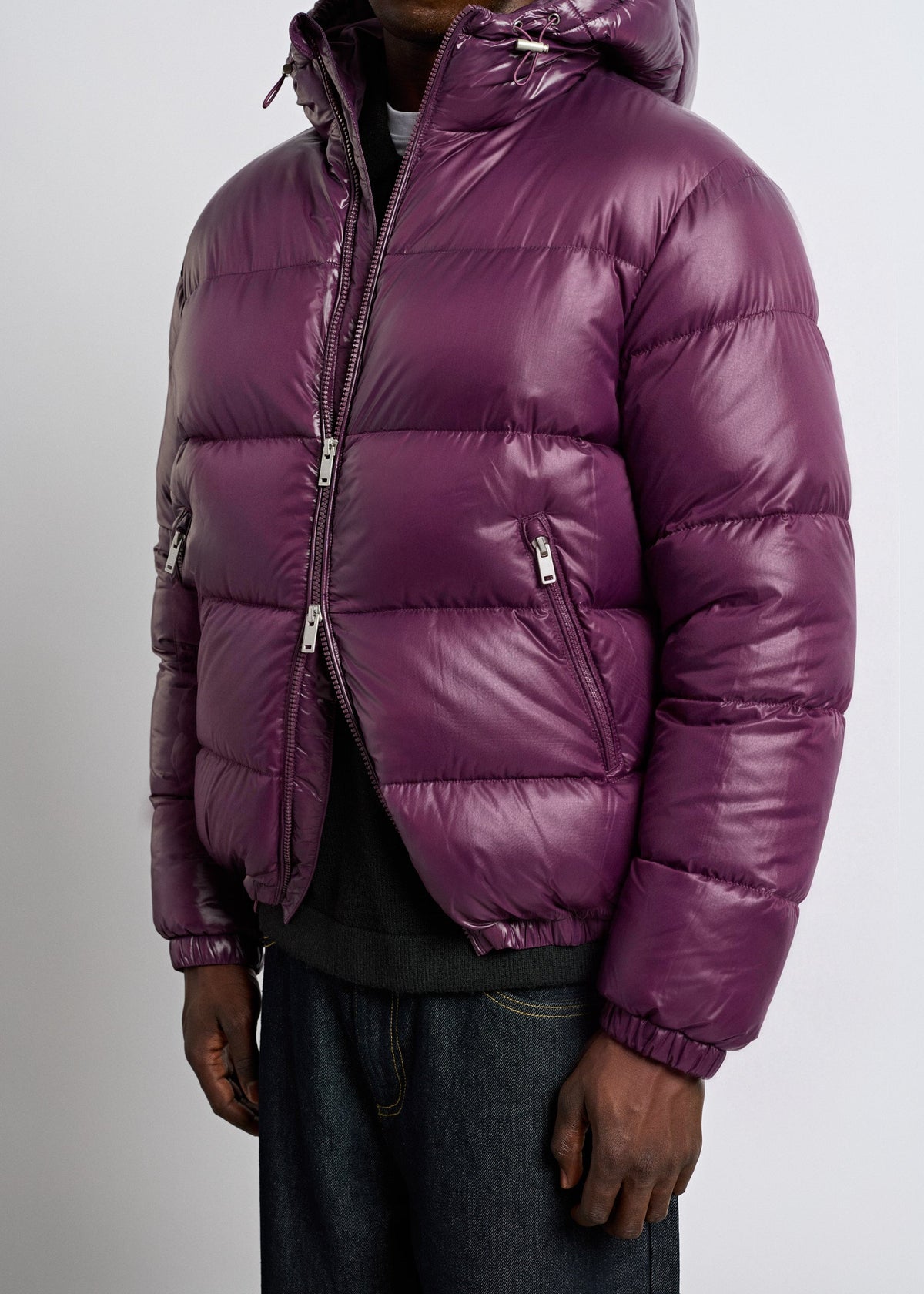 CONOR™ | Glossy Puffer Jacket
