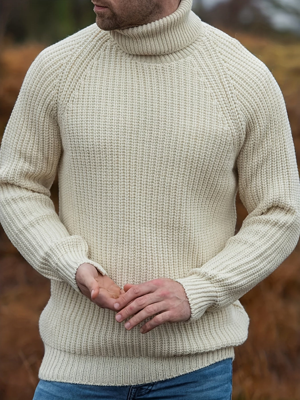 CONOR™ | Alexander Warm Knitted Turtleneck Sweater for Winter