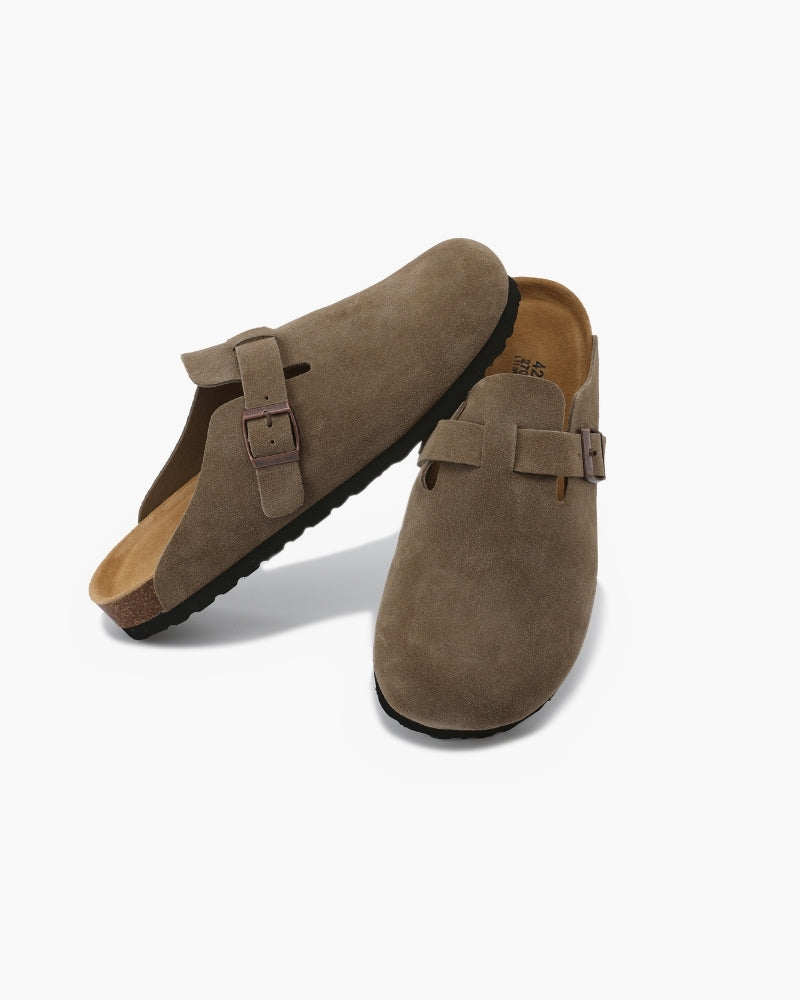 CONOR™ | SUEDE CLOGS