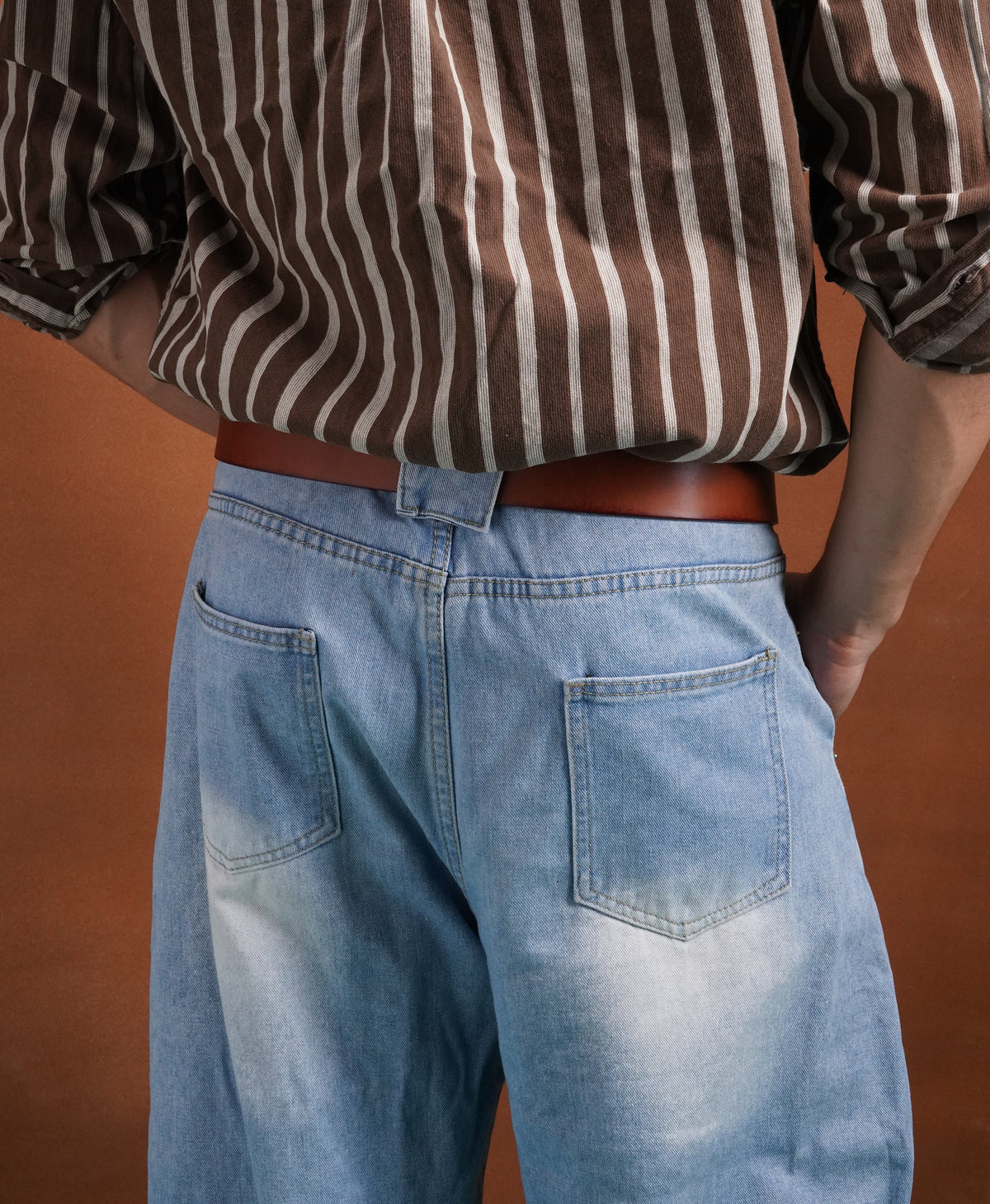 CONOR™ | Vintage Distressed Leather Belt
