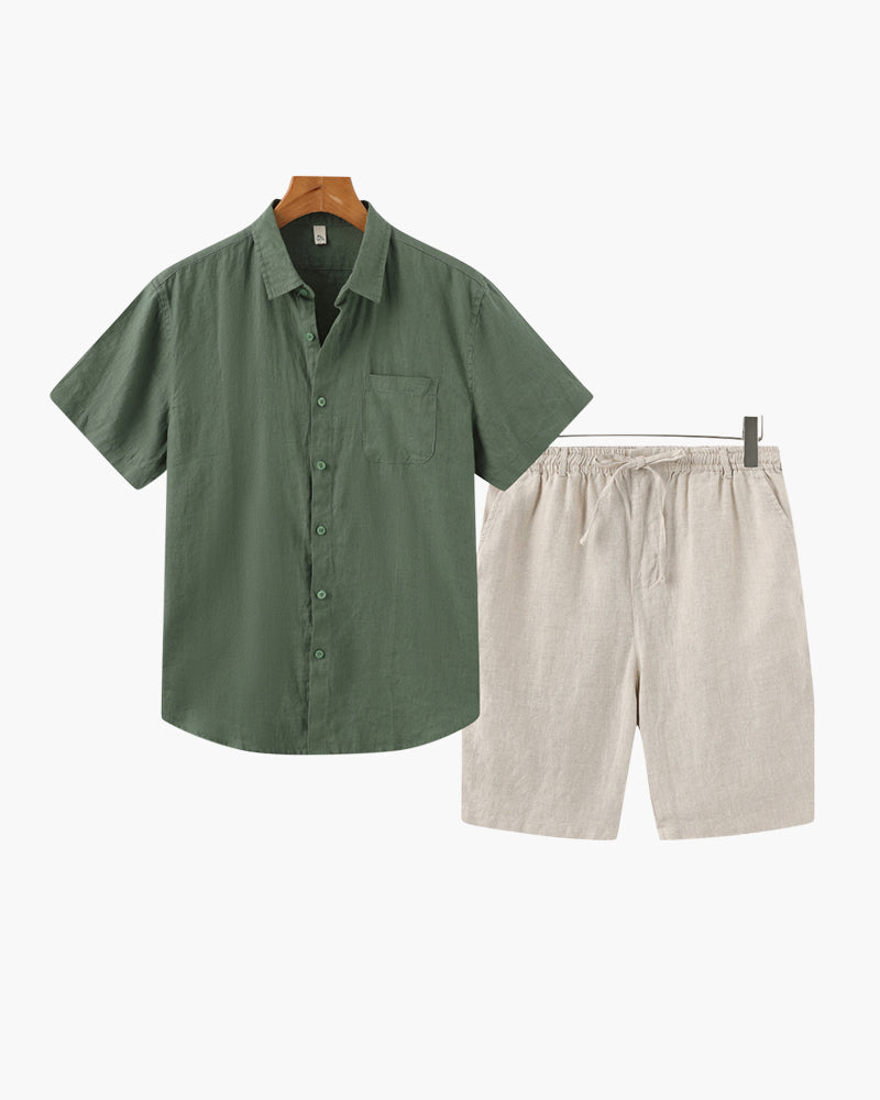 CONOR™ | LINEN COMBO (SHORTS)