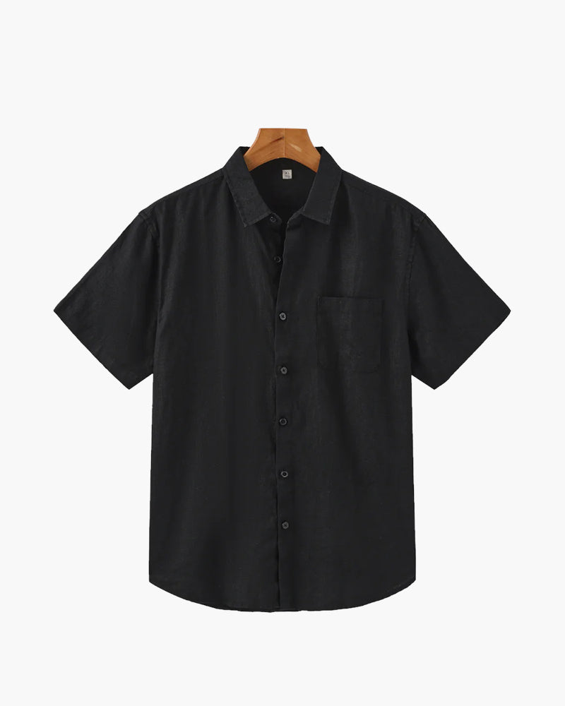 CONOR™ | LINEN SHIRT (SHORTSLEEVE)