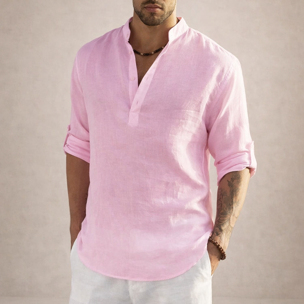 CONOR™™ | Stand Collar Shirt