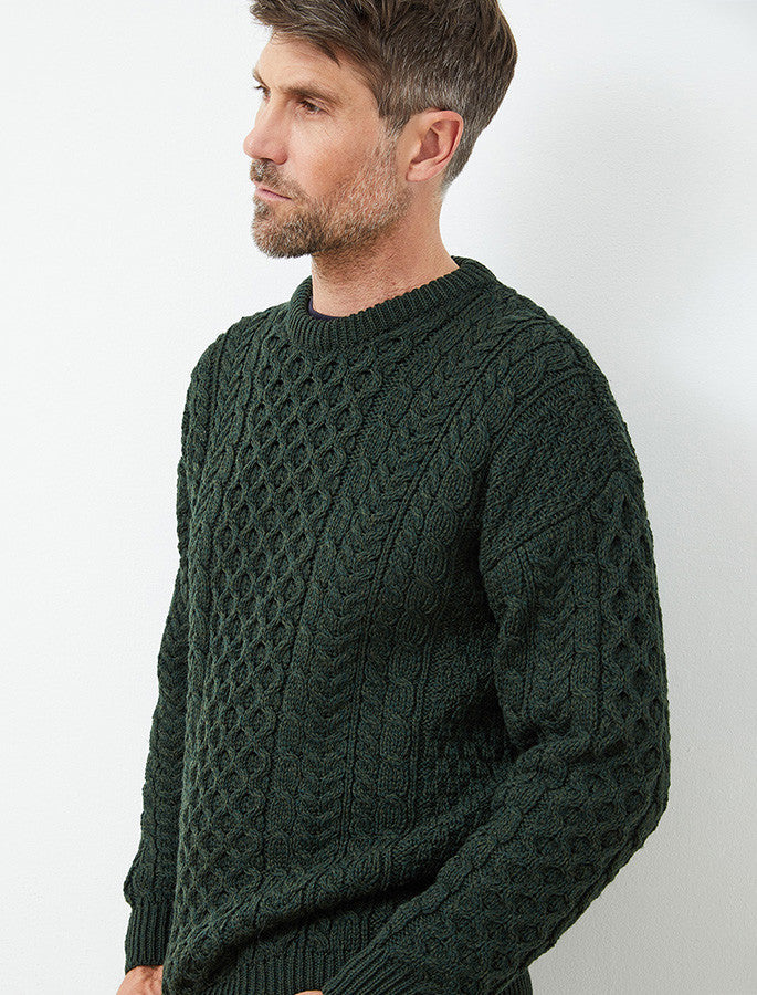 CONOR™ | Merino Aran Sweater