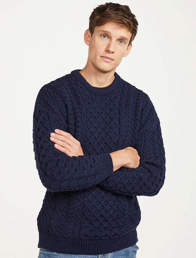 CONOR™ | Merino Aran Sweater
