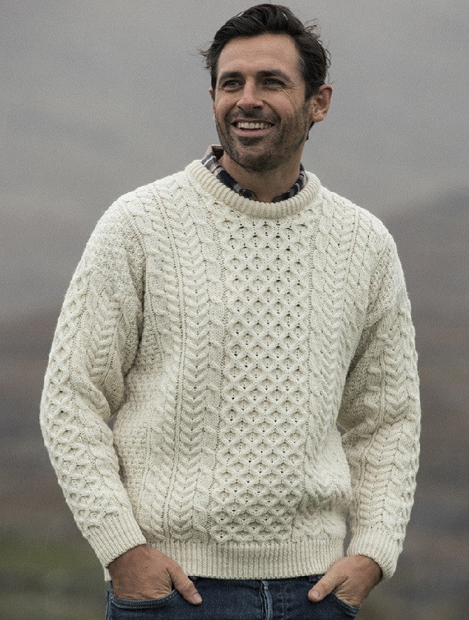 CONOR™ | Merino Aran Sweater