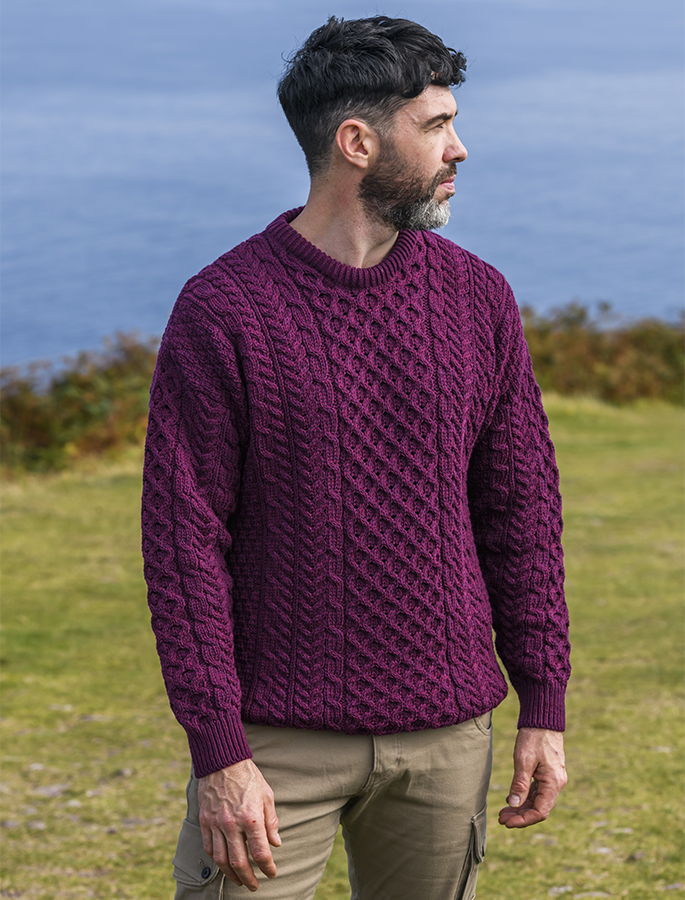 CONOR™ | Merino Aran Sweater