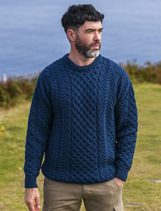 CONOR™ | Merino Aran Sweater