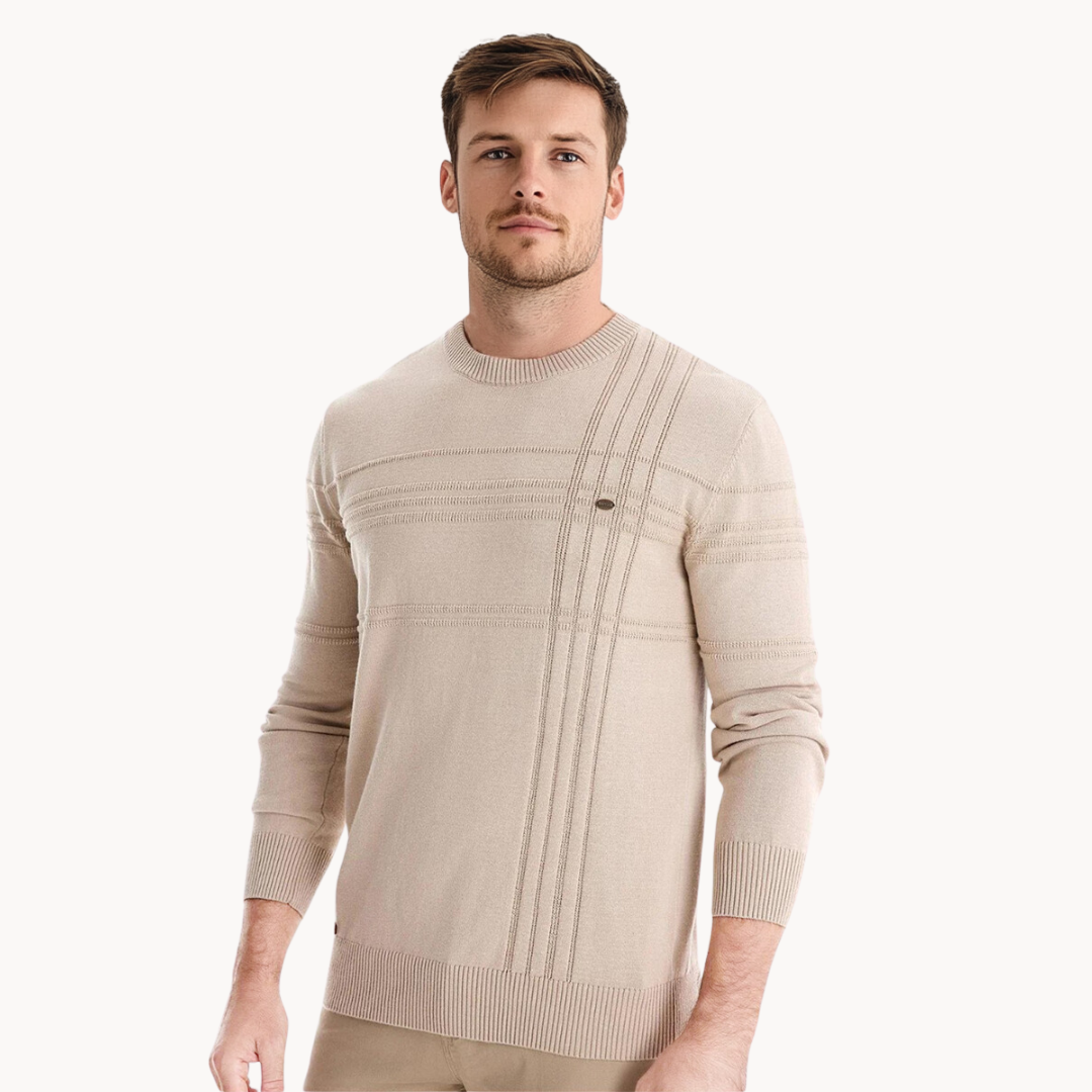 CONOR™ | STRIPED SWEATER FOR MEN