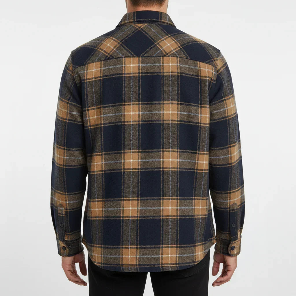 CONOR™ | Rockwell Brushed Cotton Flannel Shirt