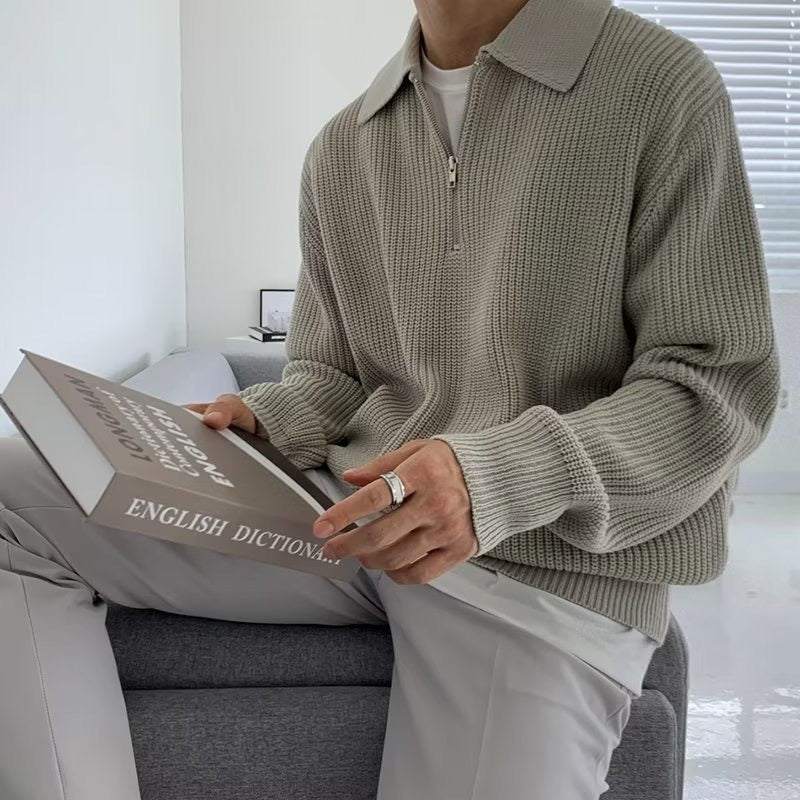 CONOR™ | Rason Zip-Up Sweater