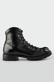 CONOR™ | CAMDEN tar-black combat boots.