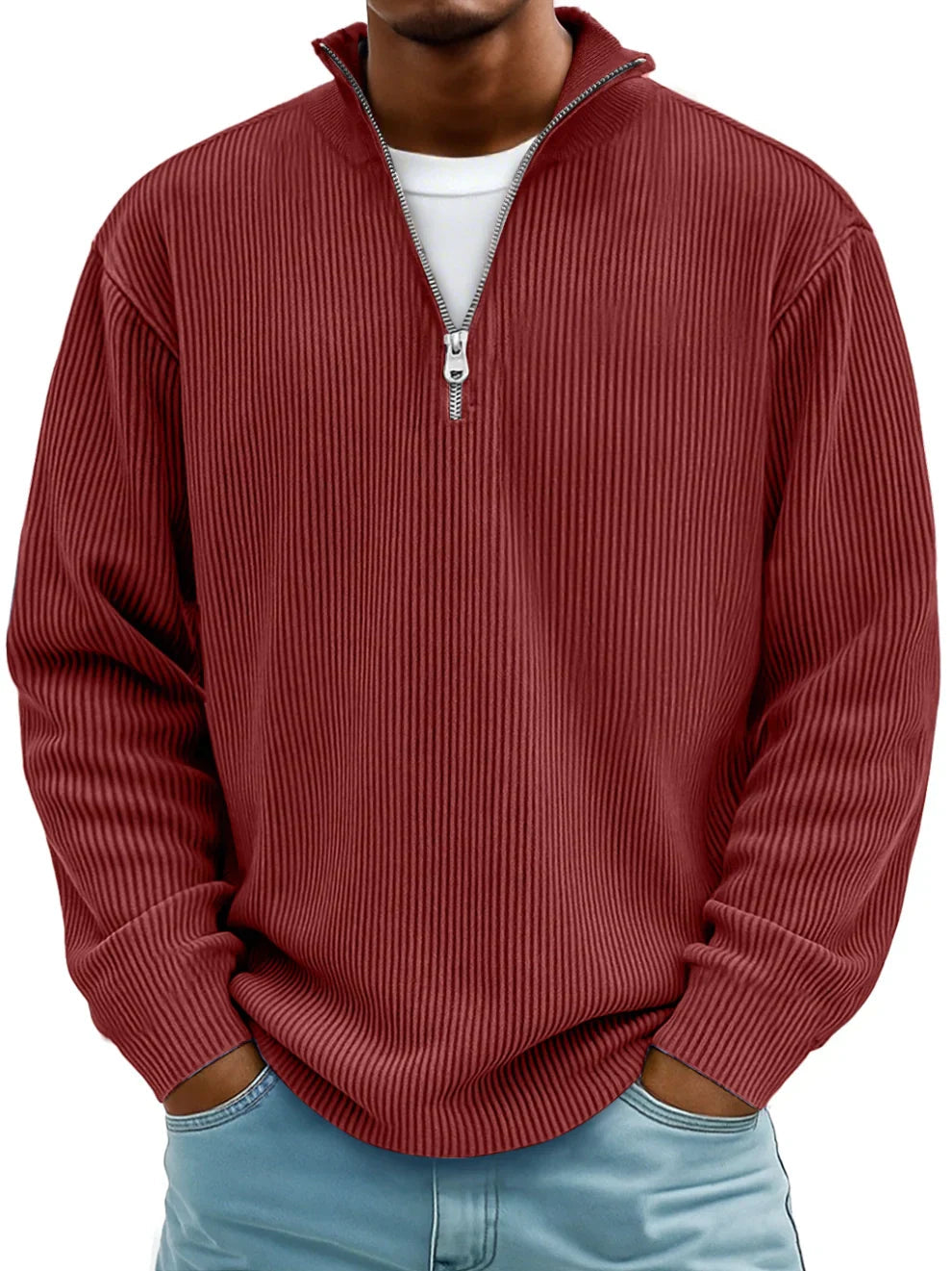 CONOR™ | TRENDY ZIP SWEATER