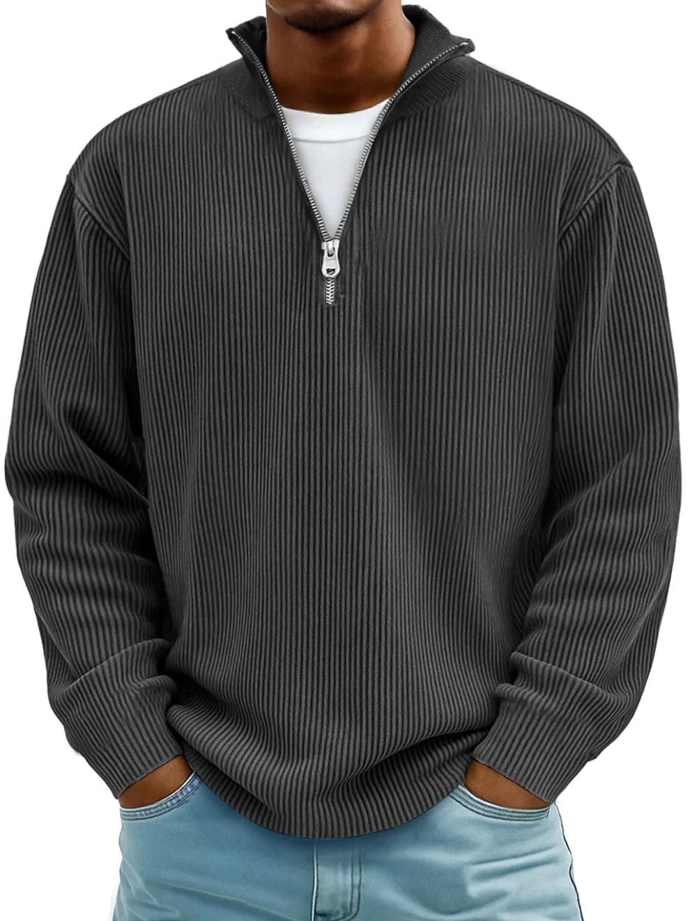 CONOR™ | TRENDY ZIP SWEATER