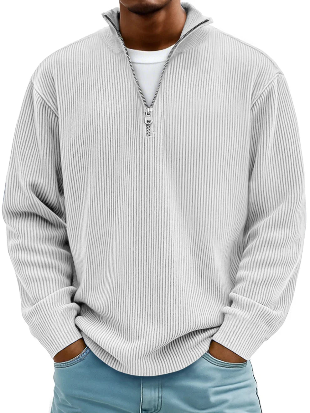 CONOR™ | TRENDY ZIP SWEATER