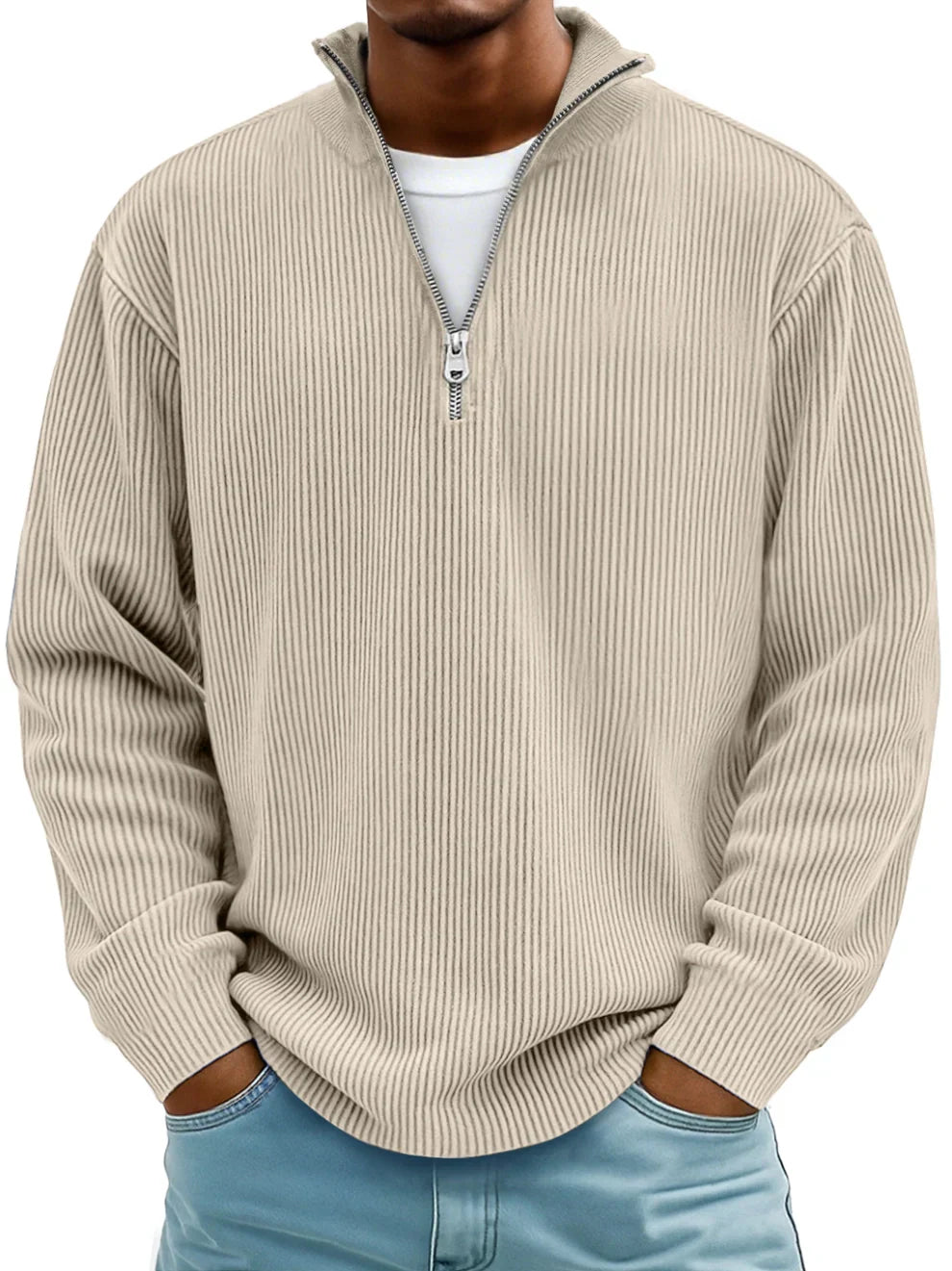 CONOR™ | HALF ZIP SWEATER
