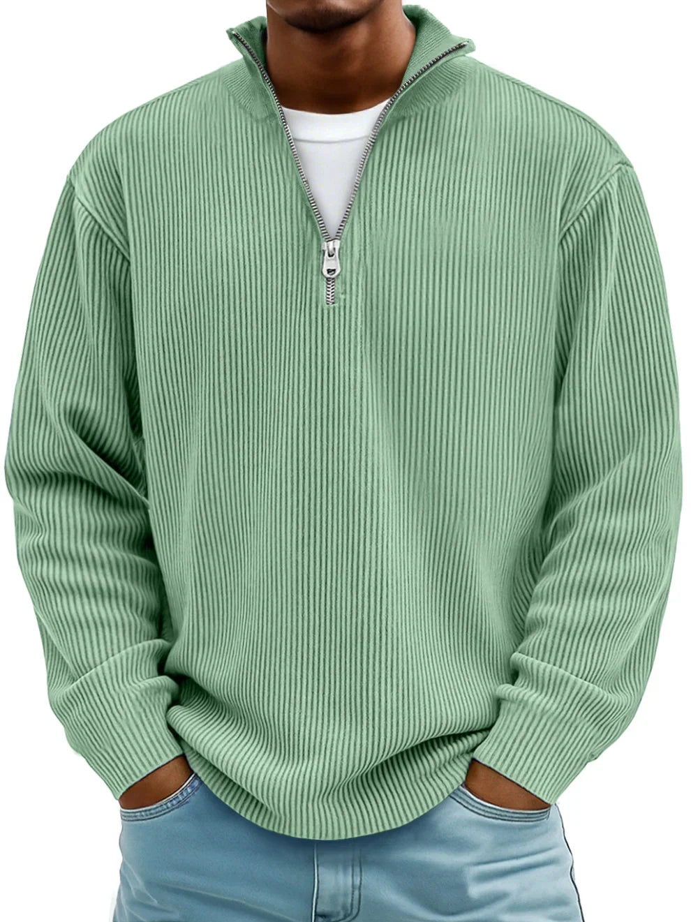 CONOR™ | TRENDY ZIP SWEATER