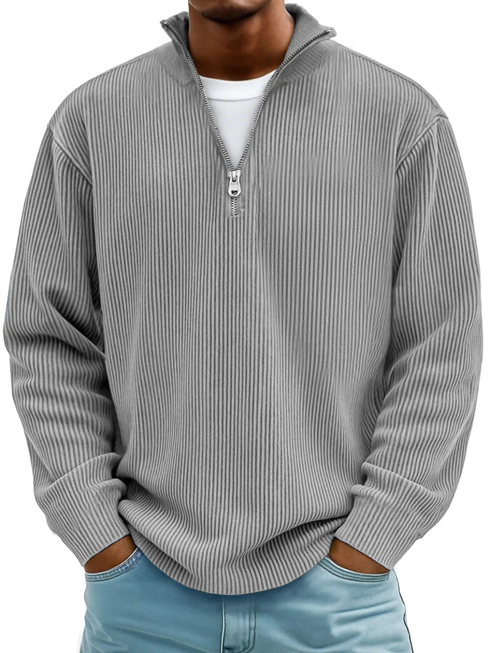 CONOR™ | TRENDY ZIP SWEATER
