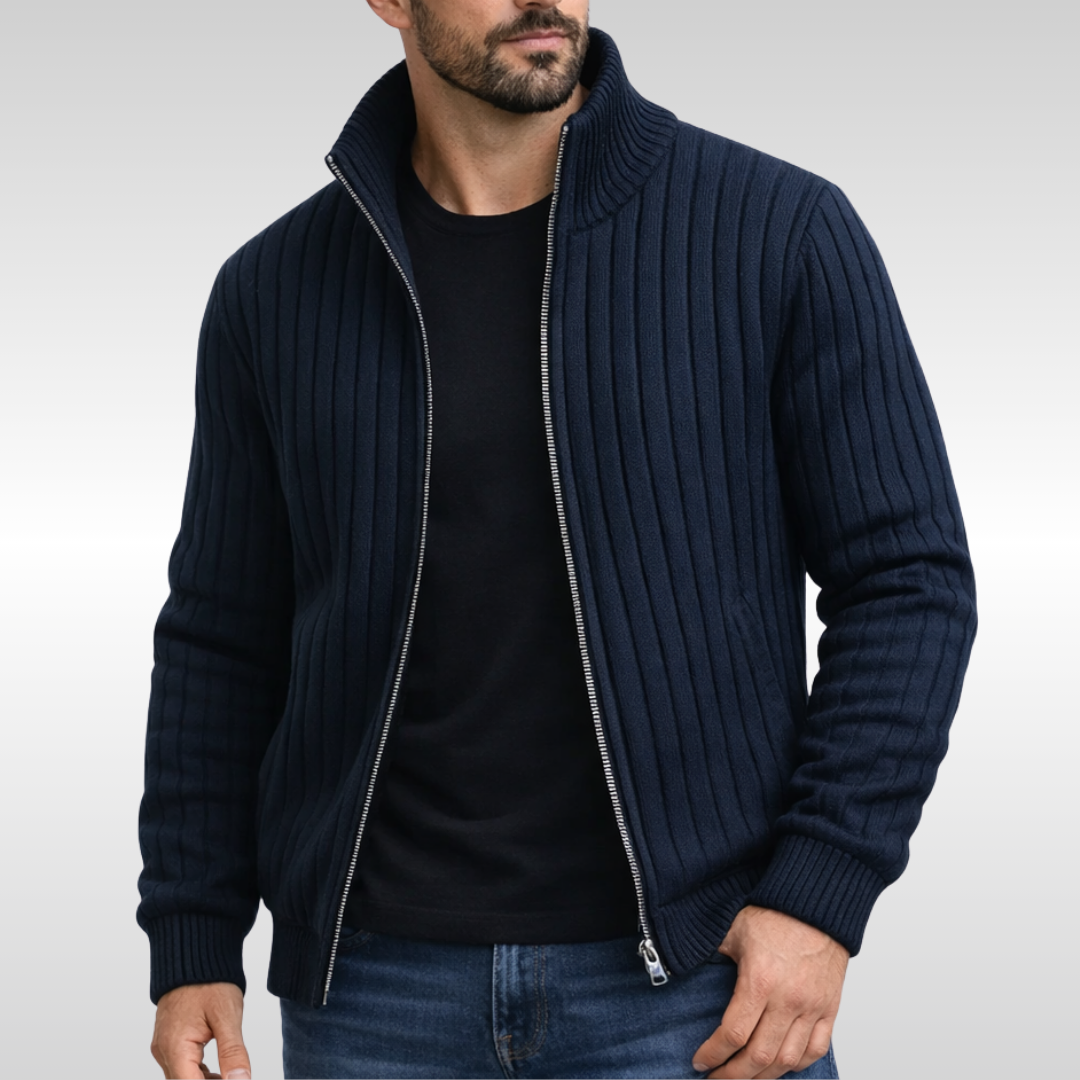 CONOR™ | ELEGANT ZIP CARDIGAN