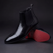 CONOR™ | Calvino Leather Chelsea Boots