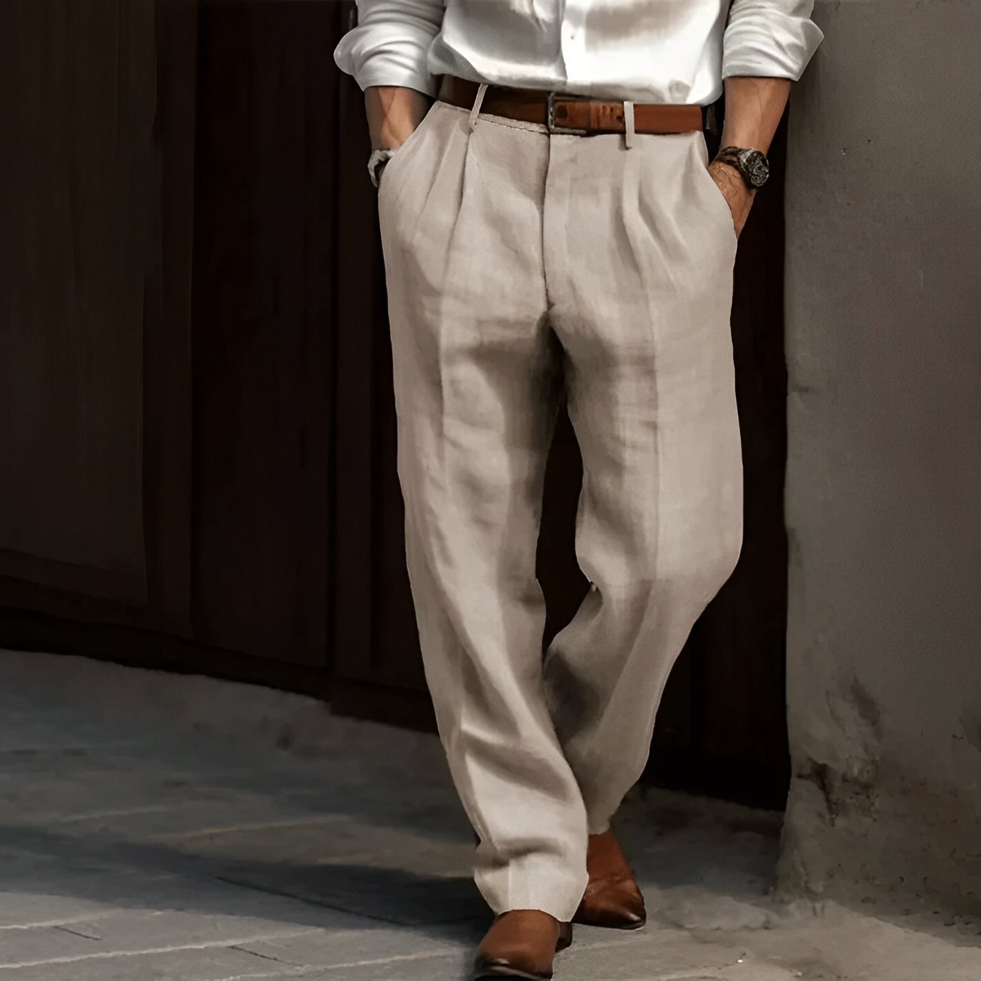 CONOR™™ | Retro Wide-Leg Trouser