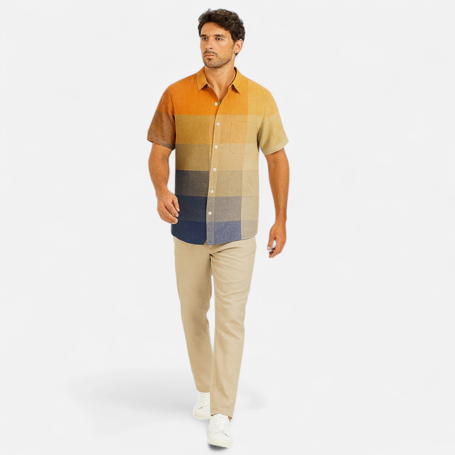 CONOR™™ | Linen Camp Shirt