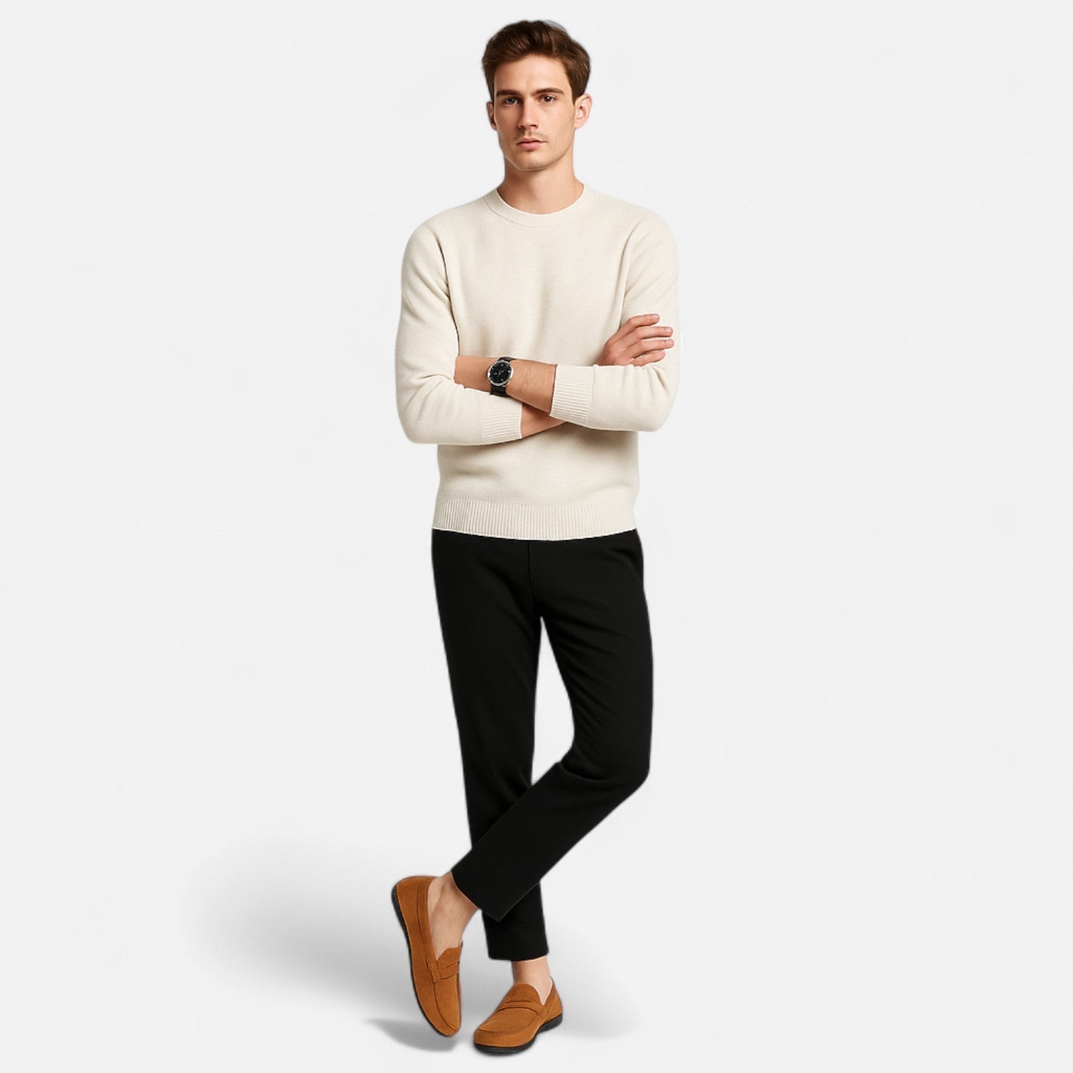 CONOR™™ | Suede Slip-Ons