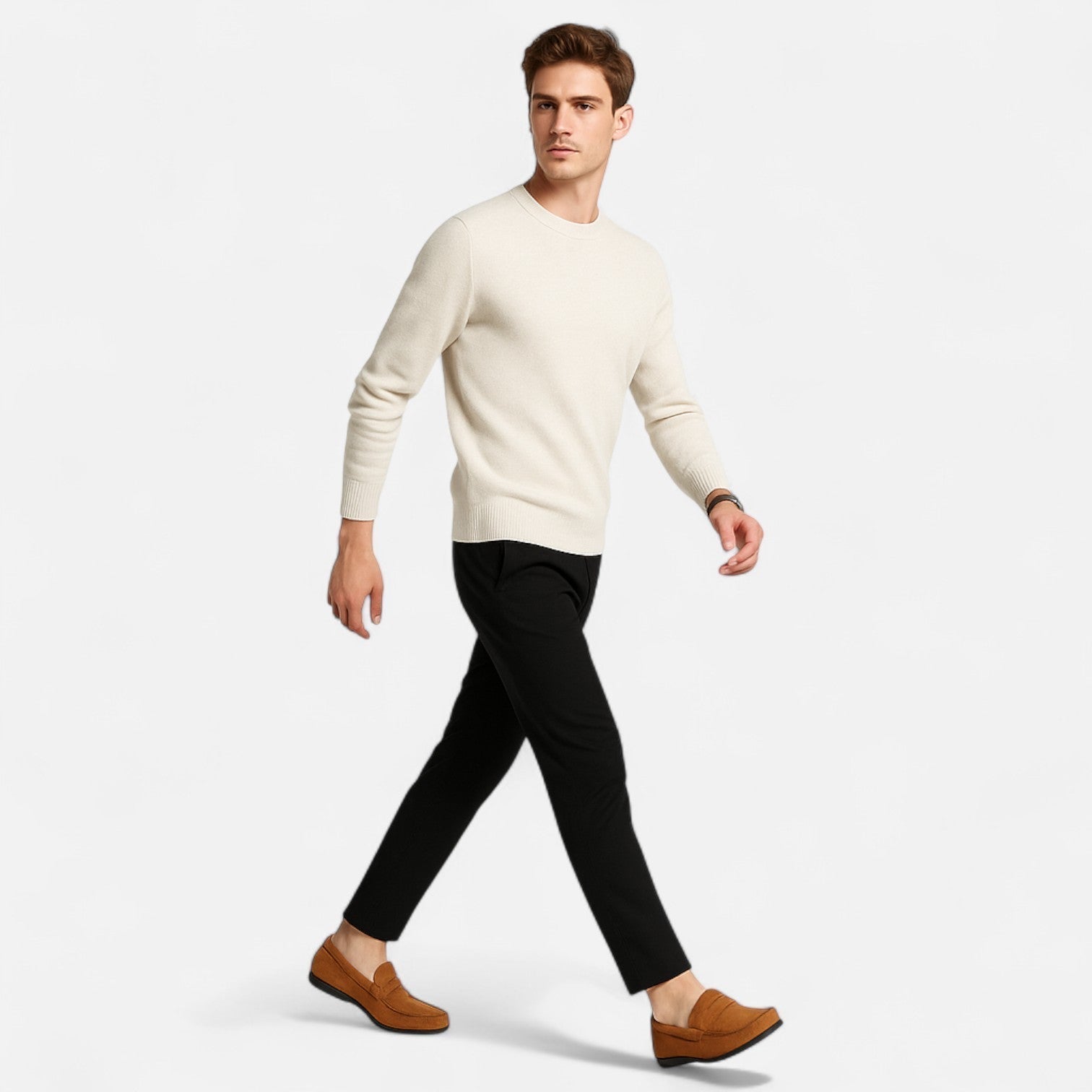 CONOR™™ | Suede Slip-Ons
