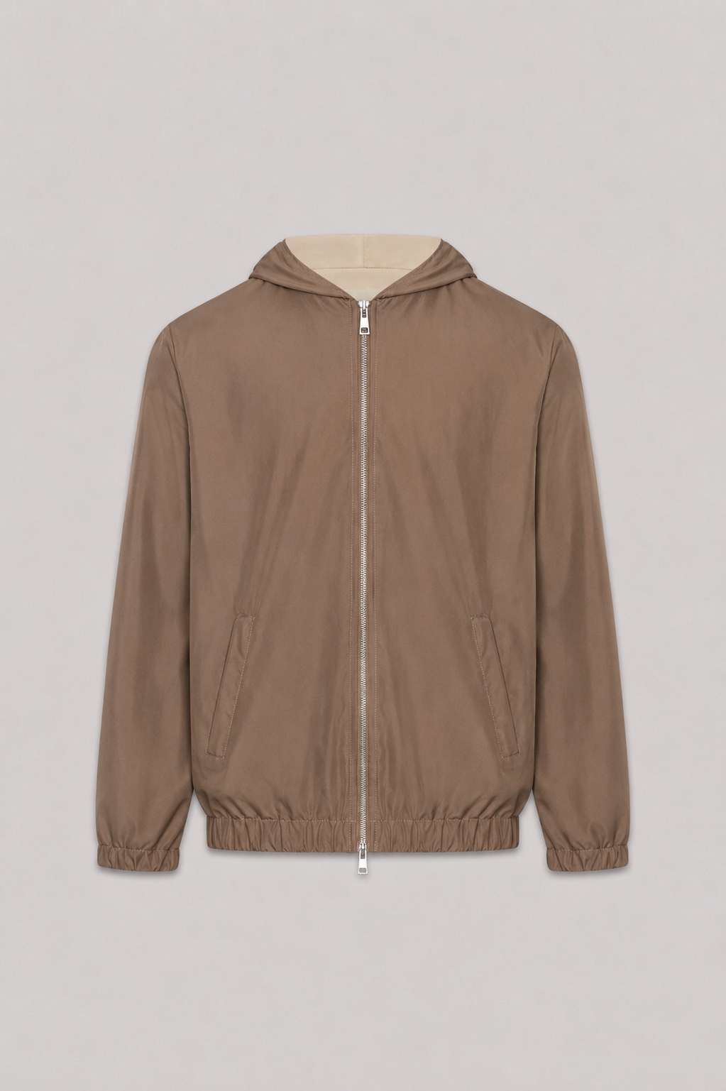 CONOR™ | Milano Hooded Jacket - Champagne