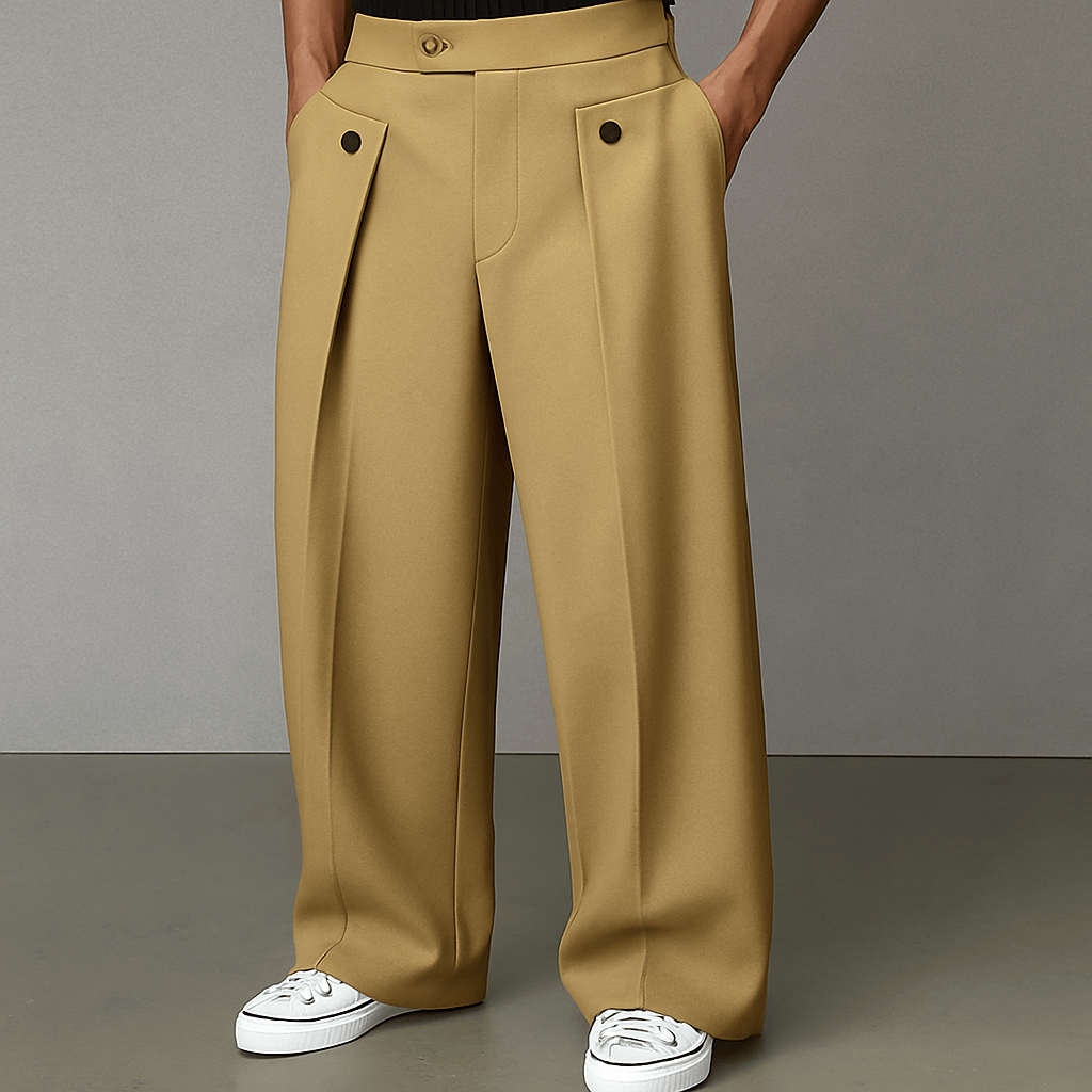 CONOR™ | WIDE-LEG PANTS FOR MEN