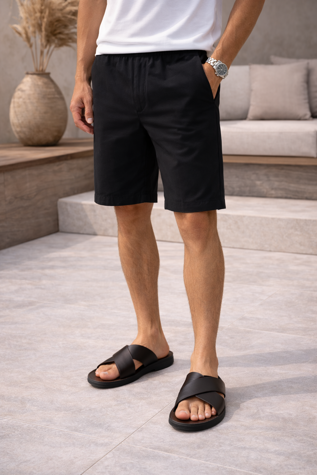 CONOR™™ | Leather Slides