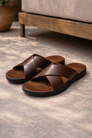 CONOR™™ | Leather Slides