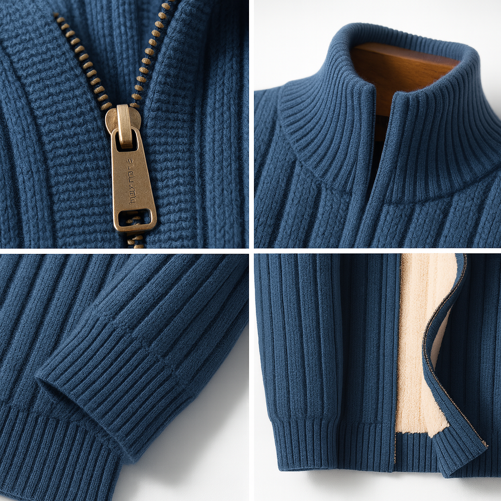 CONOR™ | ELEGANT ZIP CARDIGAN