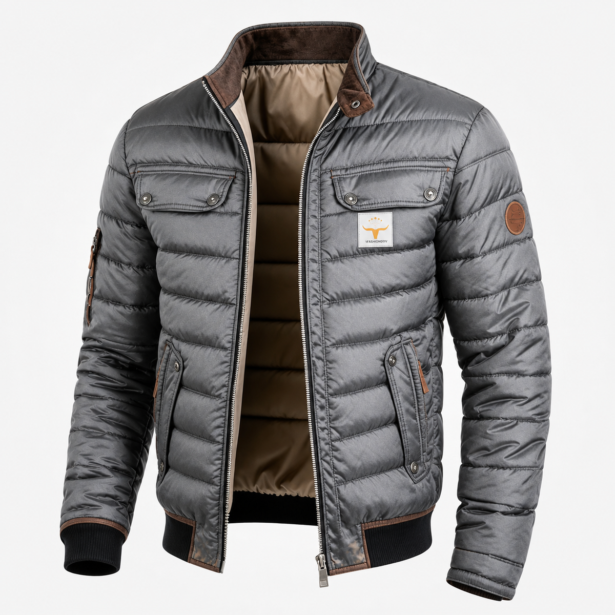 CONOR™ | Dario Vintage Jacket with a Bold Character