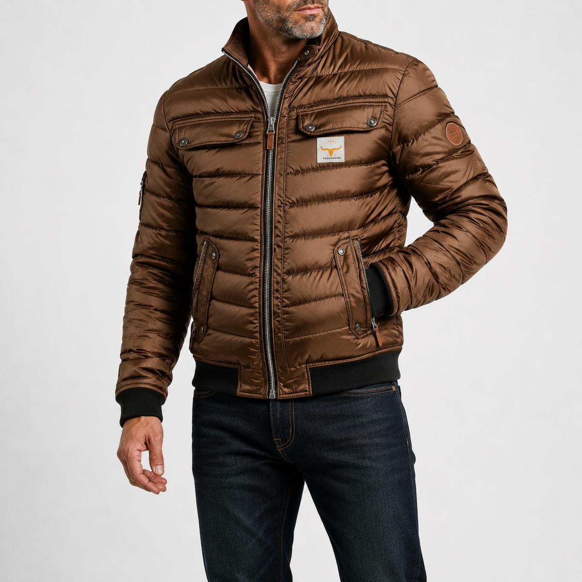 CONOR™ | Dario Vintage Jacket with a Bold Character