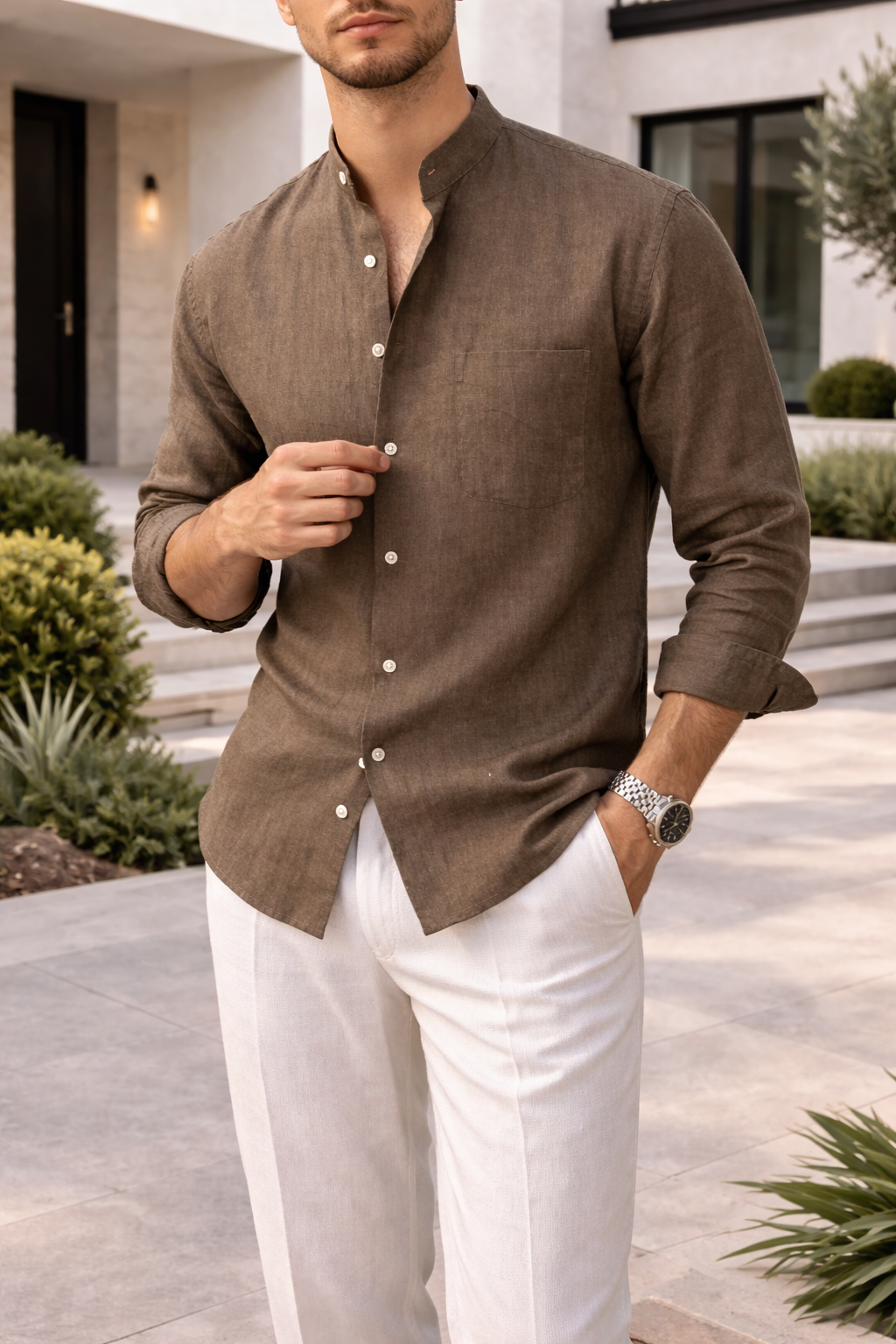 CONOR™™ | Grandad Shirt