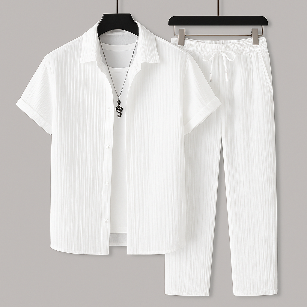 CONOR™™ | Ribbed Linen Co-Ord