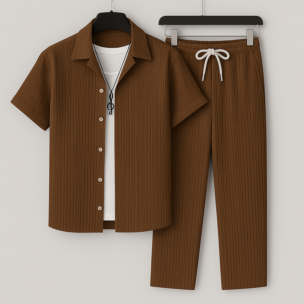 CONOR™™ | Ribbed Linen Co-Ord