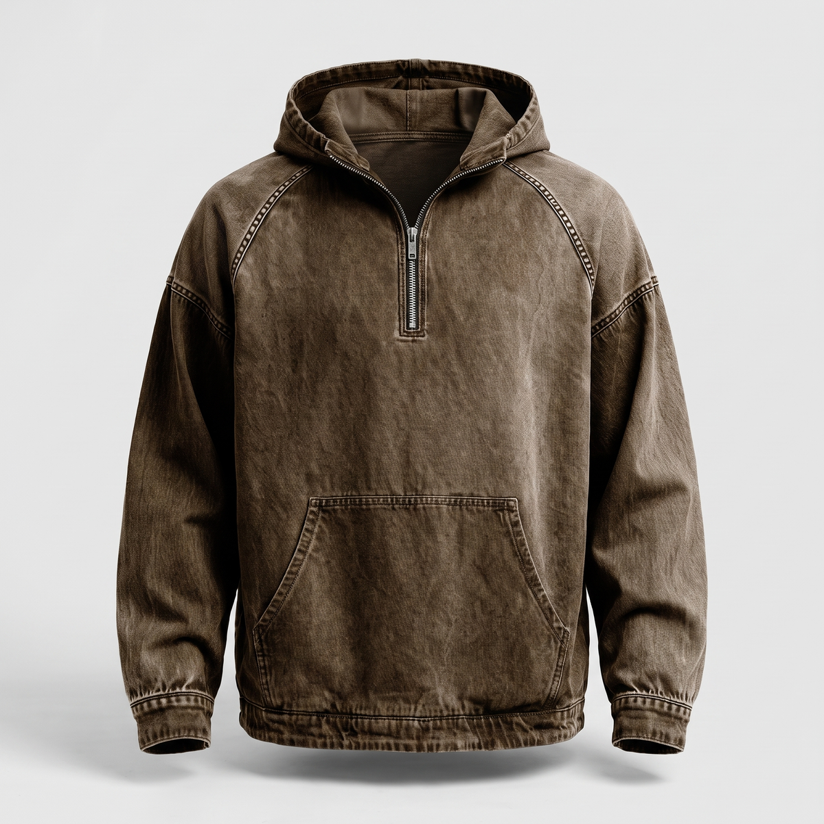 CONOR™ | RIVINGTON HALF-ZIP DENIM JACKET