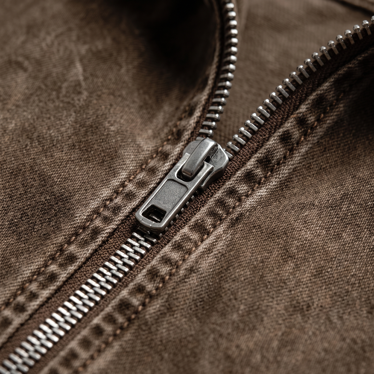 CONOR™ | RIVINGTON HALF-ZIP DENIM JACKET