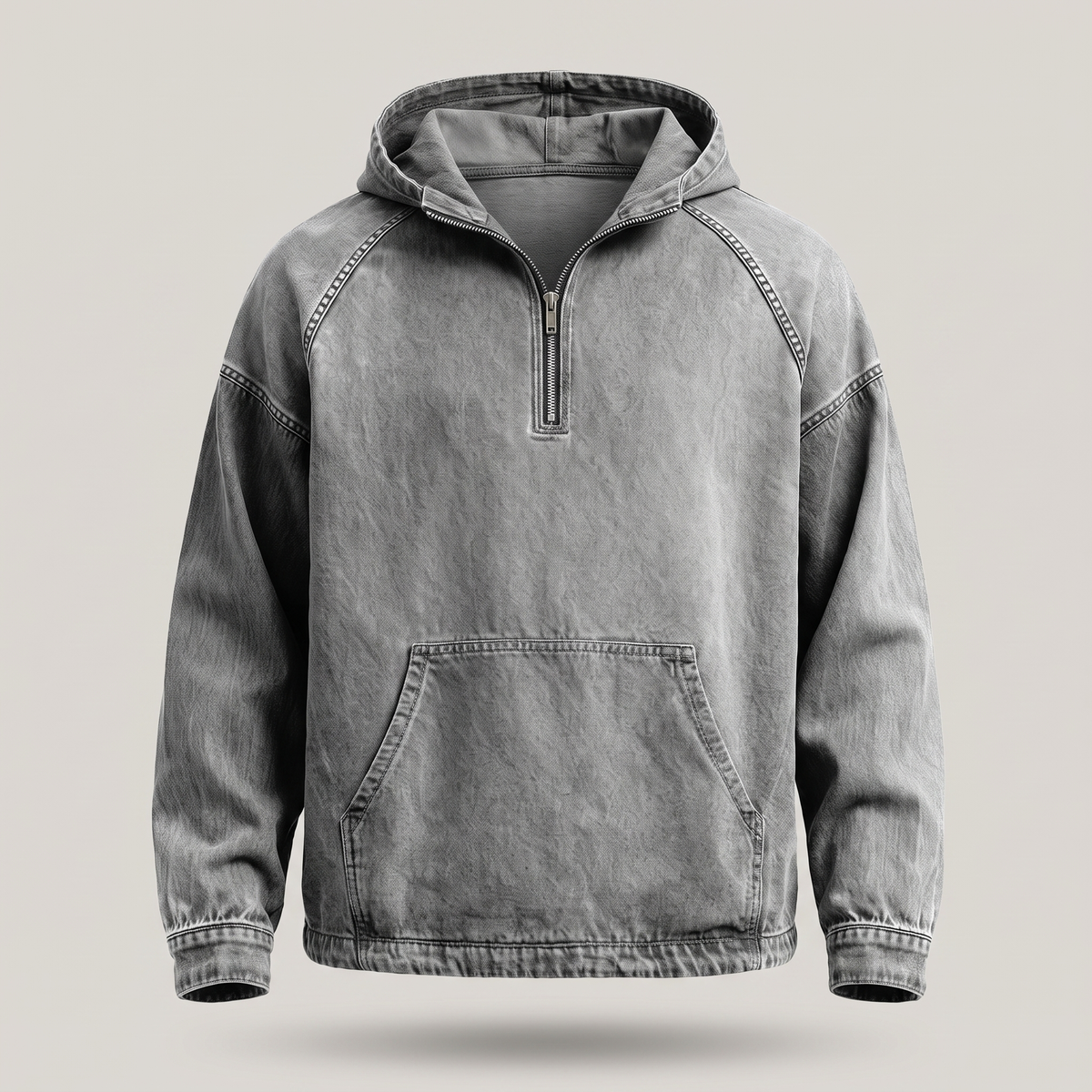 CONOR™ | RIVINGTON HALF-ZIP DENIM JACKET